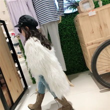 Load image into Gallery viewer, Long Faux Fur Coat
