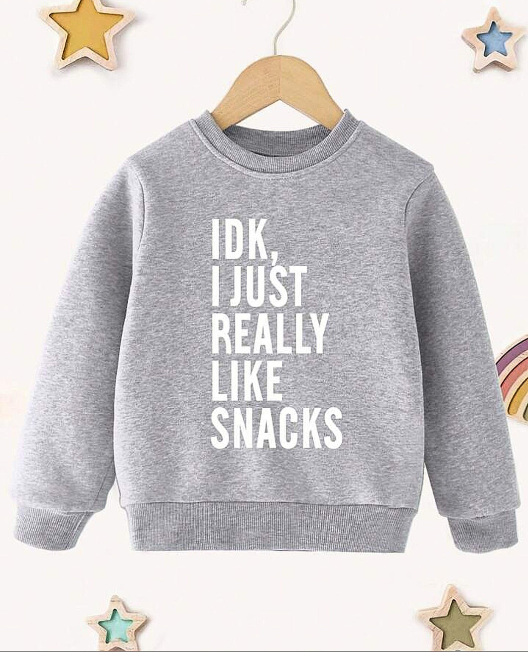 I Like Snacks Sweatshirt