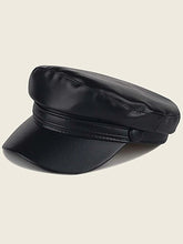 Load image into Gallery viewer, Leather Captains Hat
