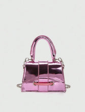 Load image into Gallery viewer, Top Handle Patent Leather Crossbody
