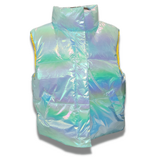 Load image into Gallery viewer, *Final Sale Item*  Metallic Puff Vest
