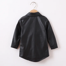Load image into Gallery viewer, Faux Leather Top
