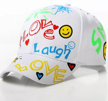 Load image into Gallery viewer, Happy Graffiti Hat (Multiple Colors)
